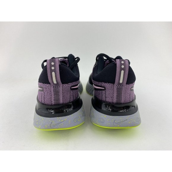 Nike Infinity React Flyknit 2 Violet Dust Women's Sneakers Purple - Picture 10 of 12